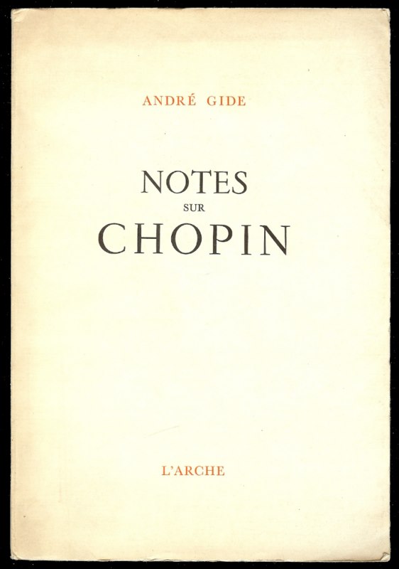 NOTES Sur CHOPIN